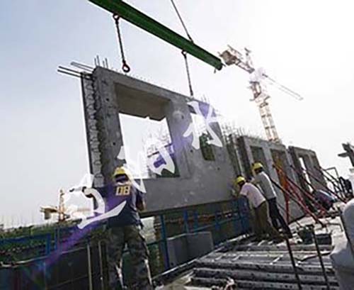 赤水装配式建筑施工现场